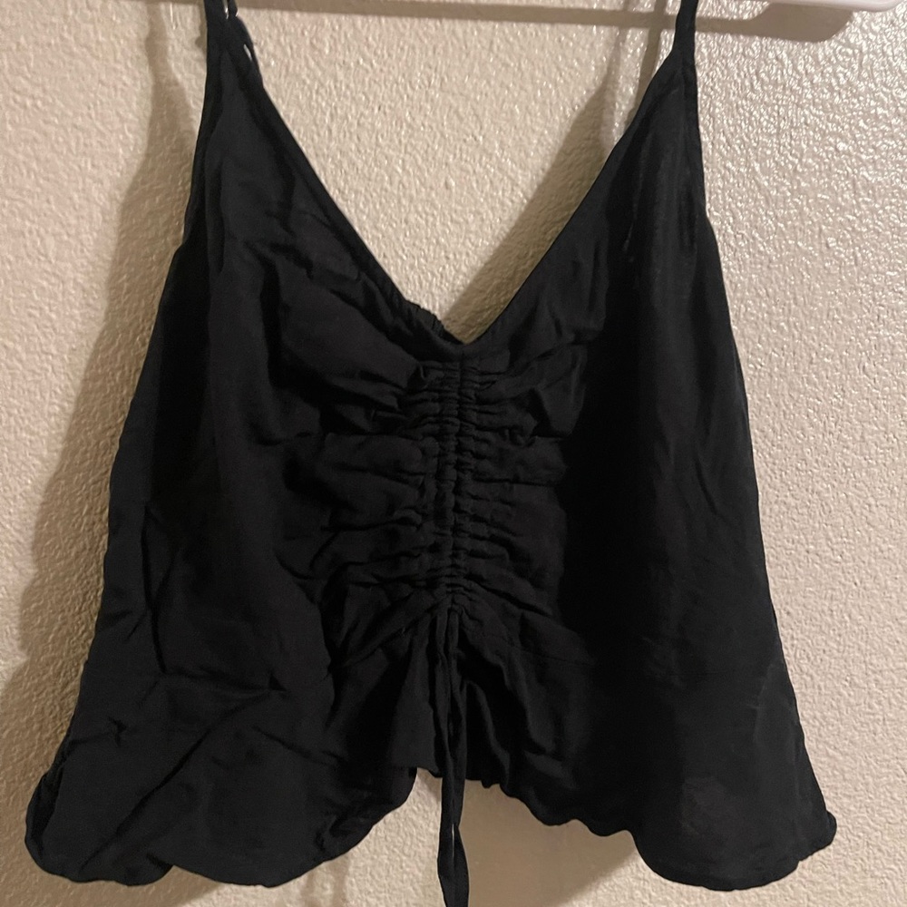 Black adjustable cami